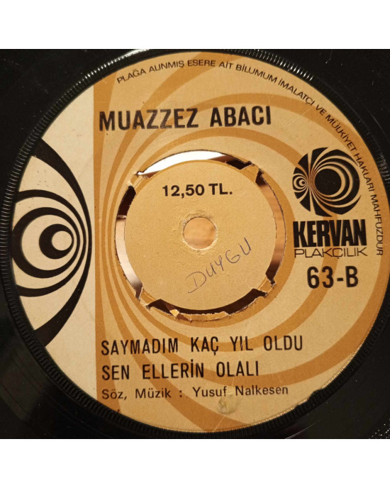 Muazzez Abacı - O Gece - 45'lik Muazzez Abacı - O Gece - 45'lik