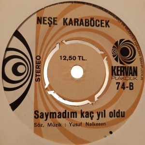 Neşe Karaböcek - Duydum Ki Unutmuşsun / Saymadım Kaç Yıl Oldu - 45'lik