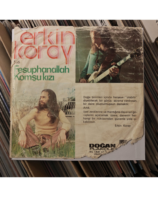 Erkin Koray - Fesuphanallah / Komşu Kızı - 45'lik Erkin Koray - Fesuphanallah / Komşu Kızı - 45'lik