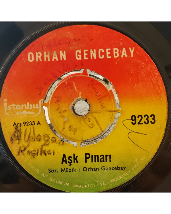 Orhan Gencebay - Aşk Pınarı / Hayat Kavgası - 45'lik Orhan Gencebay - Aşk Pınarı / Hayat Kavgası - 45'lik