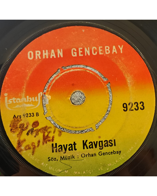 Orhan Gencebay - Aşk Pınarı / Hayat Kavgası - 45'lik Orhan Gencebay - Aşk Pınarı / Hayat Kavgası - 45'lik
