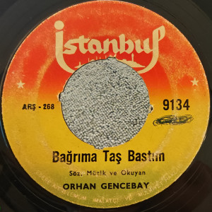 Orhan Gencebay - Her Cefa Beni Buldu / Bağrıma Taş Bastım - 45'lik Orhan Gencebay - Her Cefa Beni Buldu / Bağrıma Taş Bastım - 45'lik