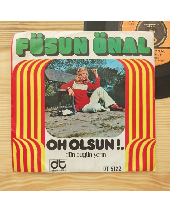 Füsun Önal - Oh Olsun / Kara Sevda - 45'lik Füsun Önal - Oh Olsun / Kara Sevda - 45'lik
