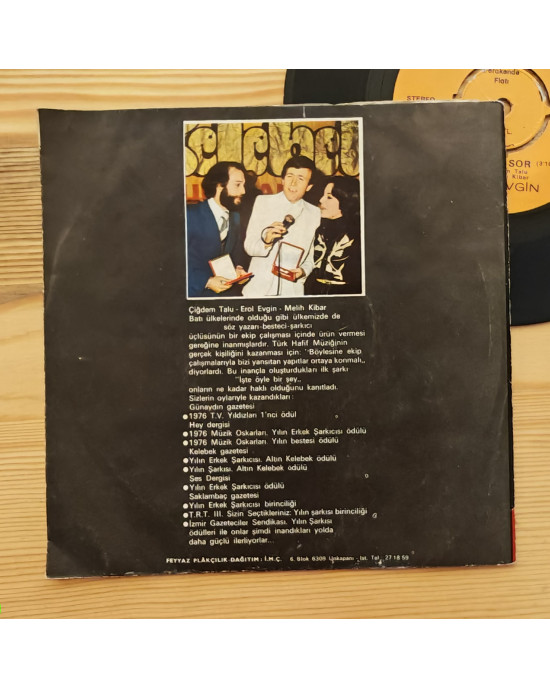 Erol Evgin – Bir De Bana Sor / Etme Eyleme - 45'lik Erol Evgin – Bir De Bana Sor / Etme Eyleme - 45'lik