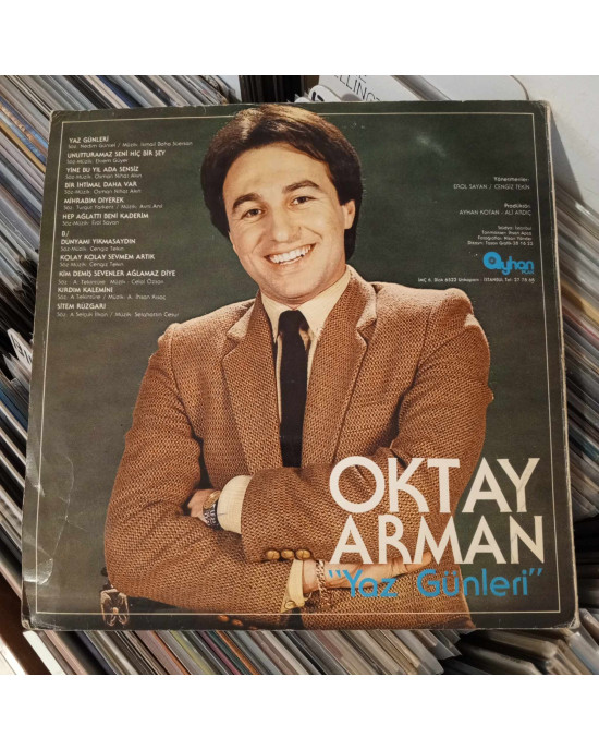 Oktay Arman - Yaz Günleri - Renkli Şeffaf Plak