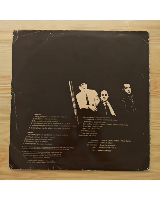 Mazhar Fuat Özkan - Ele Güne Karşı Yapayalnız - 1984, Türkiye Mazhar Fuat Özkan - Ele Güne Karşı Yapayalnız - 1984, Türkiye