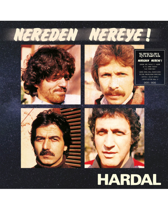 Hardal - Nereden Nereye - Limited Edition - Numaralı Siyah Plak Hardal - Nereden Nereye - Limited Edition - Numaralı Siyah Plak