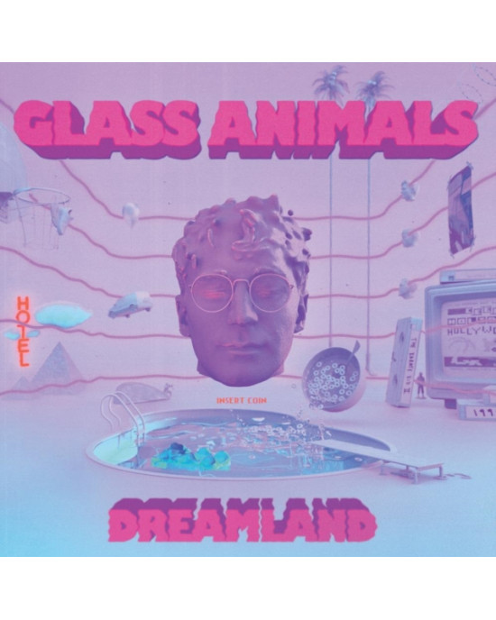 Glass Animals - Dreamland: Real Life Edition - Renkli Plak Glass Animals - Dreamland: Real Life Edition - Renkli Plak