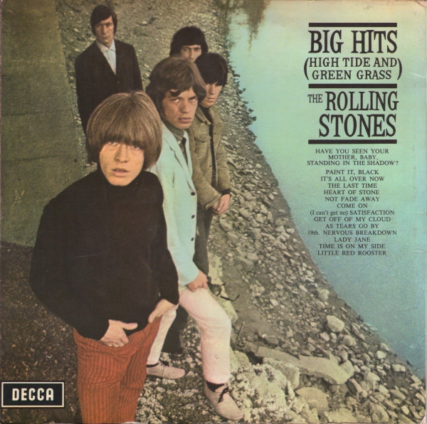 The Rolling Stones Big Hits High Tide and Green Grass yabancı baskı plak kapağı